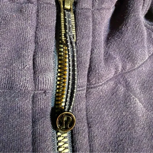 lululemon athletica Scuba Dark Blue Zip Up Hoodie - Picture 4 of 6